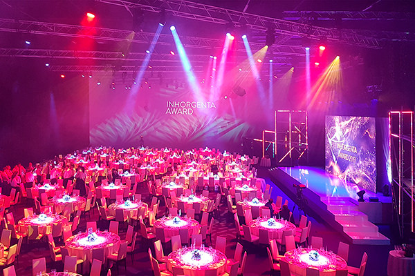 Inhorgenta Award Lichtgestaltung von Christian Winzinger Licht Event Muenchen